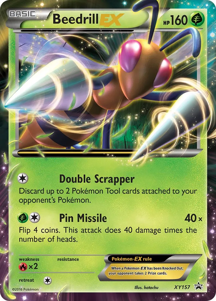 Beedrill card from Pokémon 